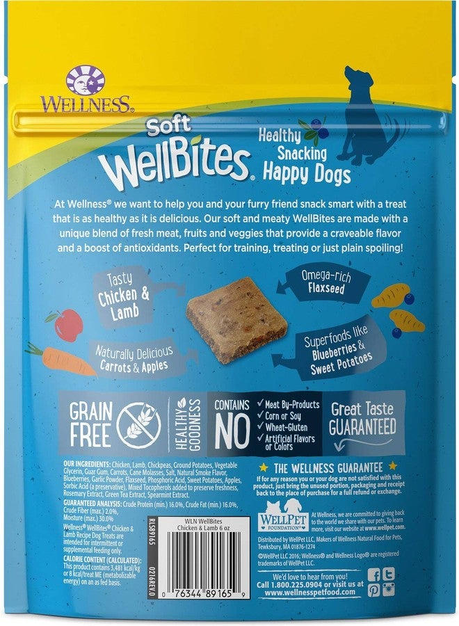 KITMOUS Wellness Soft WellBites Variety Pack, 6 Ounces Each, Chicken & Venison, Turkey & Duck, Chicken & Lamb, Grain-Free Dog Treats - Image 2